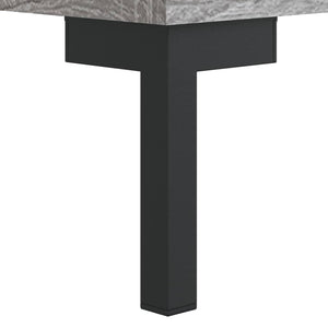 Ντουλάπι Γκρι Sonoma 69,5 x 34 x 180 εκ. Επεξεργασμένο Ξύλο