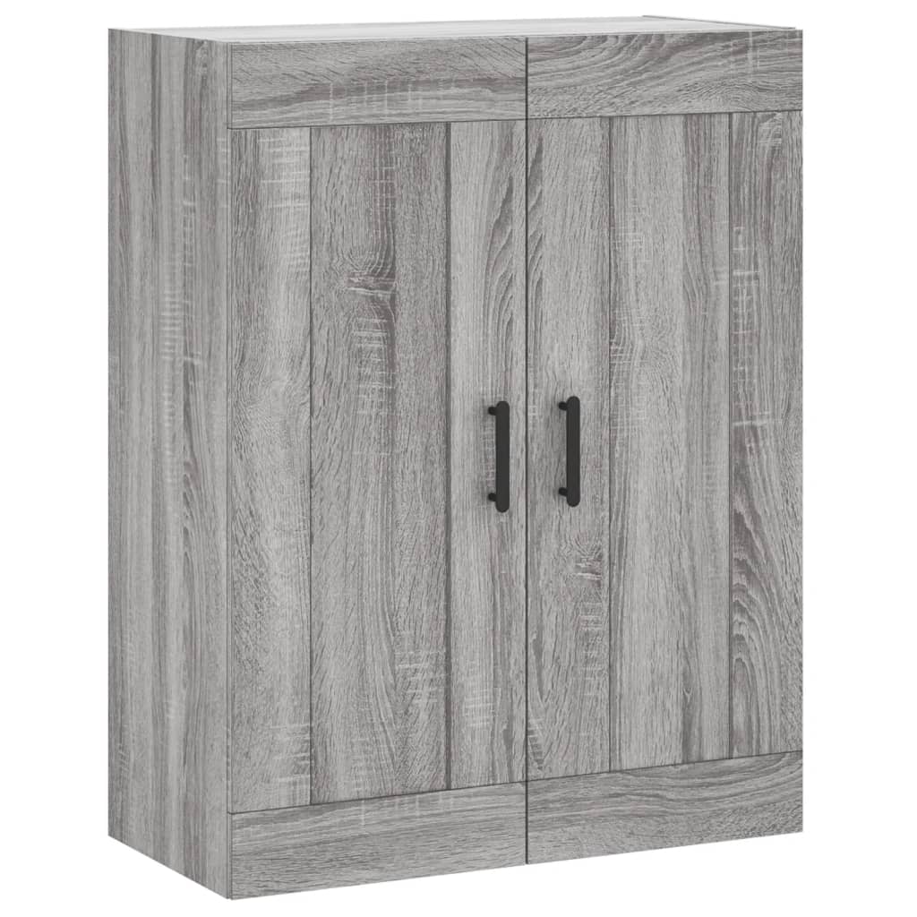 Ντουλάπι Γκρι Sonoma 69,5 x 34 x 180 εκ. Επεξεργασμένο Ξύλο - Pakobazaar