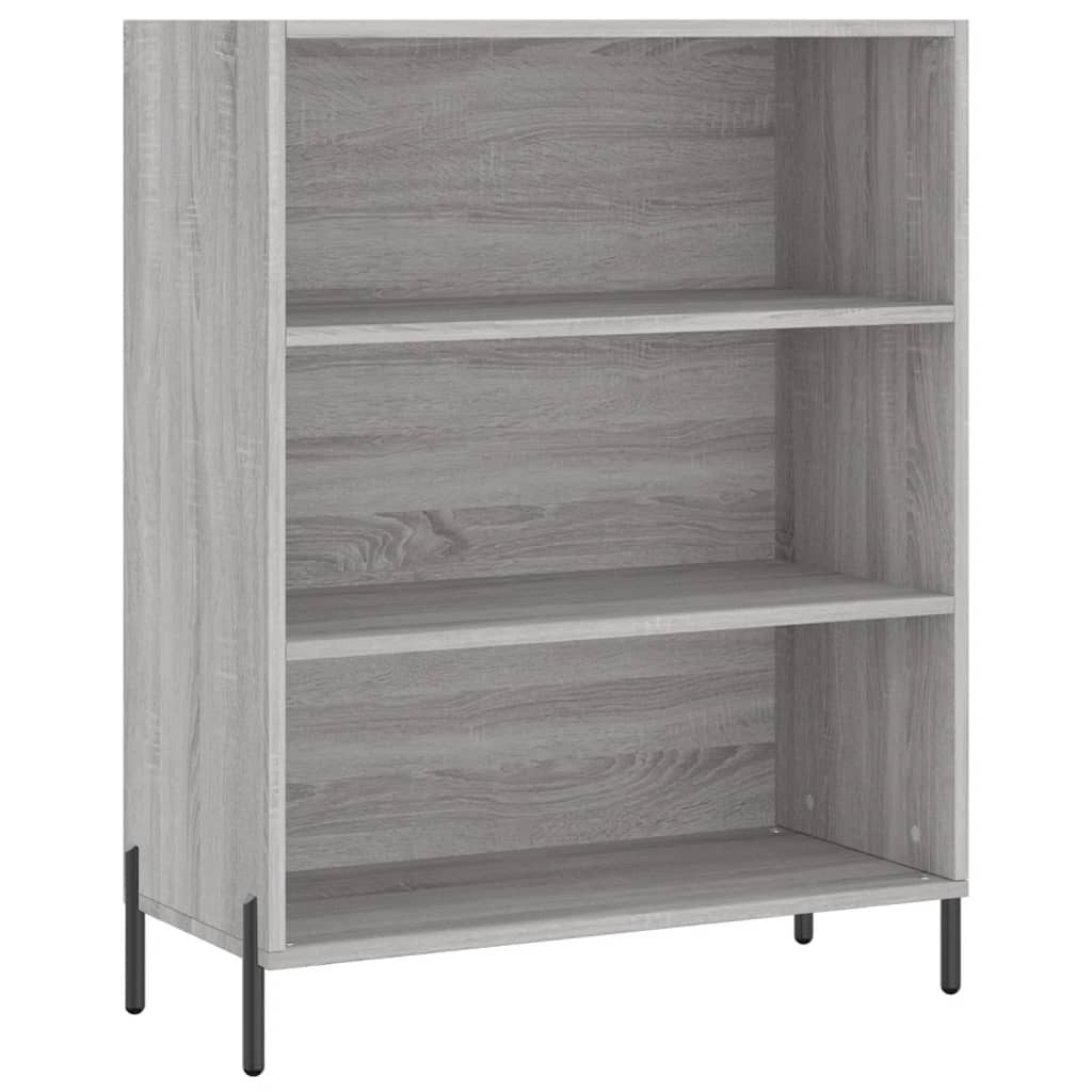 Ντουλάπι Γκρι Sonoma 69,5 x 34 x 180 εκ. Επεξεργασμένο Ξύλο - Pakobazaar