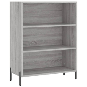 Ντουλάπι Γκρι Sonoma 69,5 x 34 x 180 εκ. Επεξεργασμένο Ξύλο - Pakobazaar