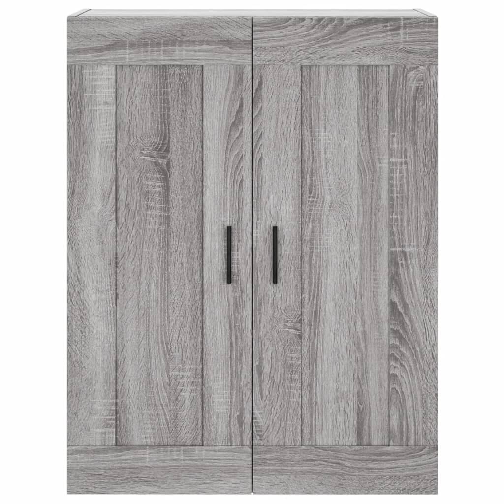Ντουλάπι Γκρι Sonoma 69,5 x 34 x 180 εκ. Επεξεργασμένο Ξύλο - Pakobazaar