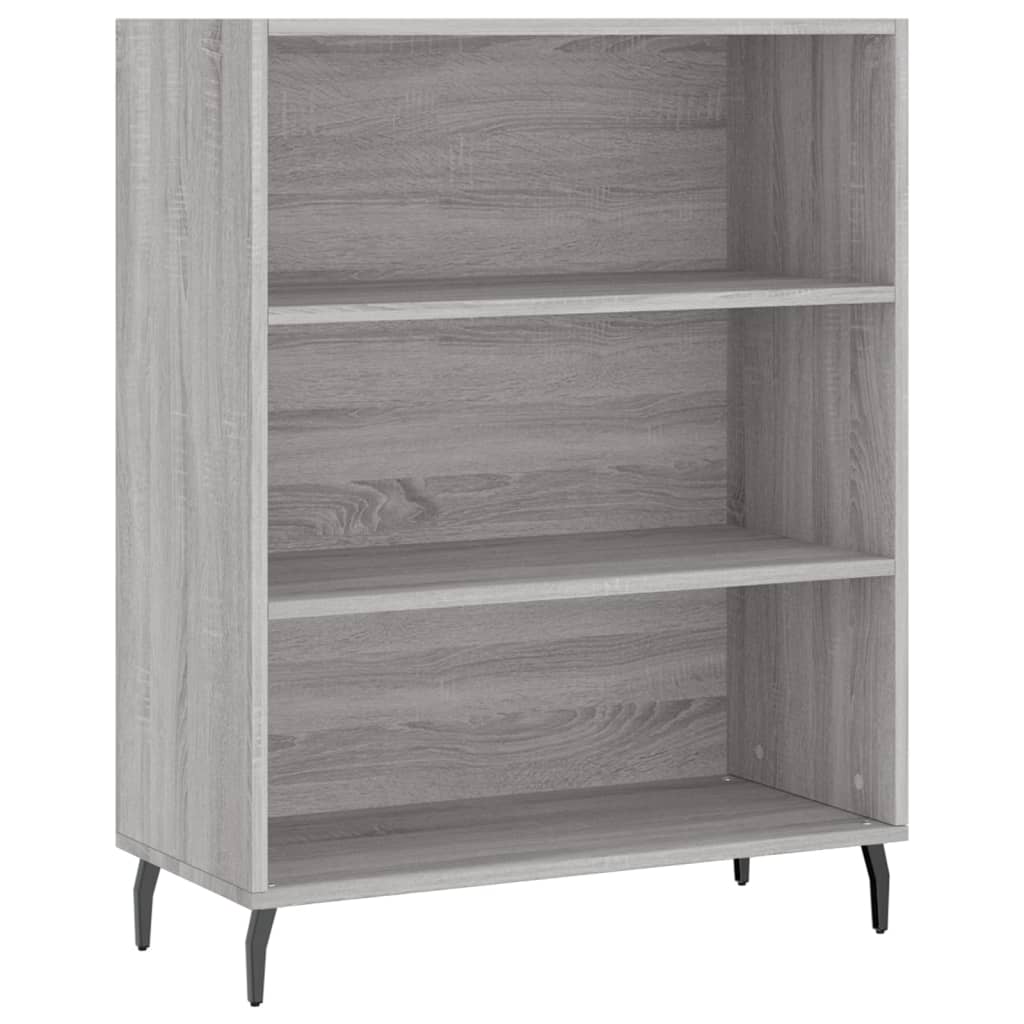 Ντουλάπι Γκρι Sonoma 69,5 x 34 x 180 εκ. Επεξεργασμένο Ξύλο - Pakobazaar