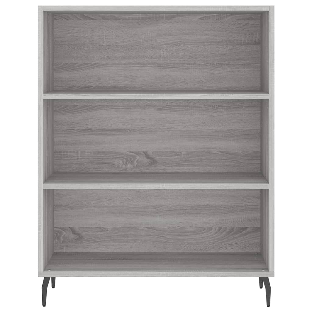 Ντουλάπι Γκρι Sonoma 69,5 x 34 x 180 εκ. Επεξεργασμένο Ξύλο - Pakobazaar