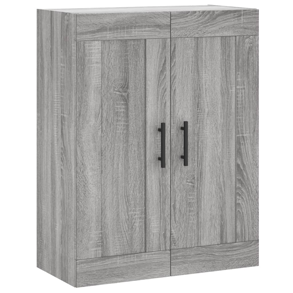 Ντουλάπι Γκρι Sonoma 69,5 x 34 x 180 εκ. Επεξεργασμένο Ξύλο
