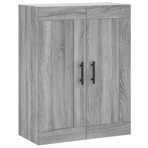 Ντουλάπι Γκρι Sonoma 69,5 x 34 x 180 εκ. Επεξεργασμένο Ξύλο