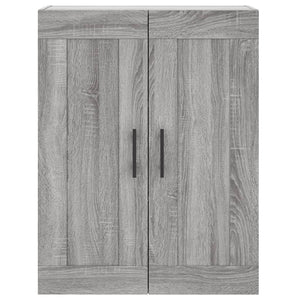 Ντουλάπι Γκρι Sonoma 69,5 x 34 x 180 εκ. Επεξεργασμένο Ξύλο
