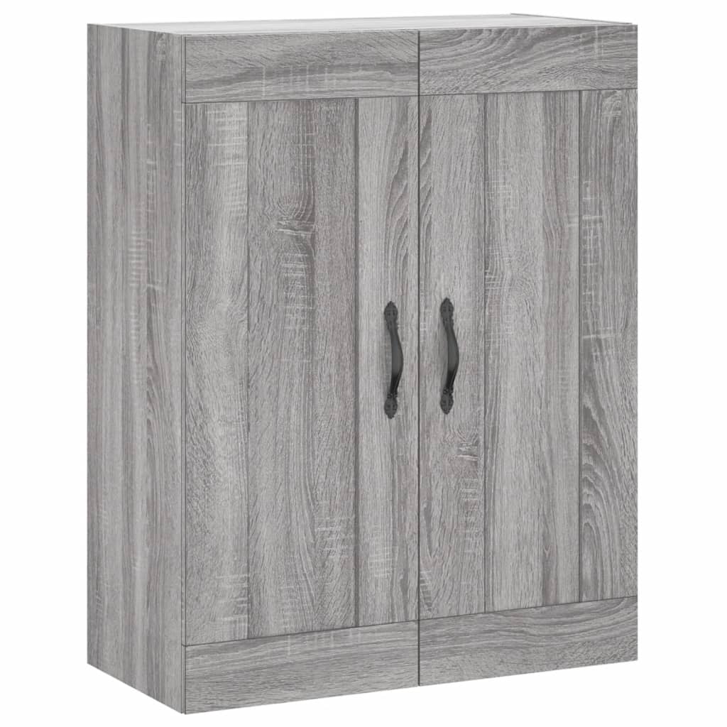 Ντουλάπι Γκρι Sonoma 69,5 x 34 x 180 εκ. Επεξεργασμένο Ξύλο