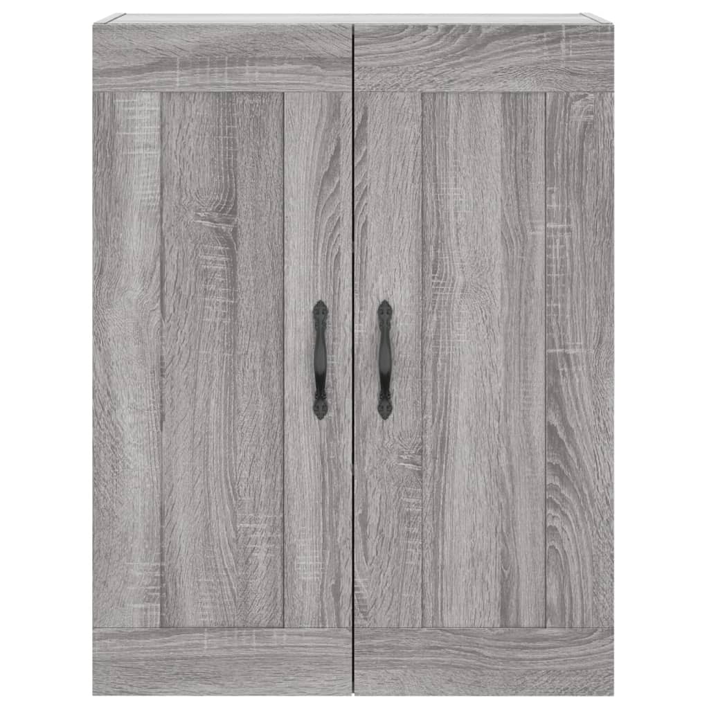 Ντουλάπι Γκρι Sonoma 69,5 x 34 x 180 εκ. Επεξεργασμένο Ξύλο