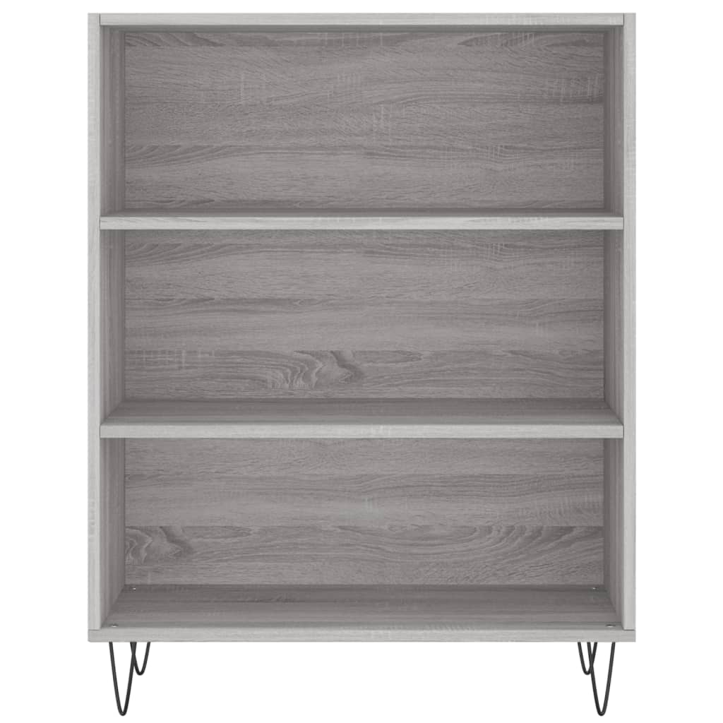 Ντουλάπι Γκρι Sonoma 69,5 x 34 x 180 εκ. Επεξεργασμένο Ξύλο