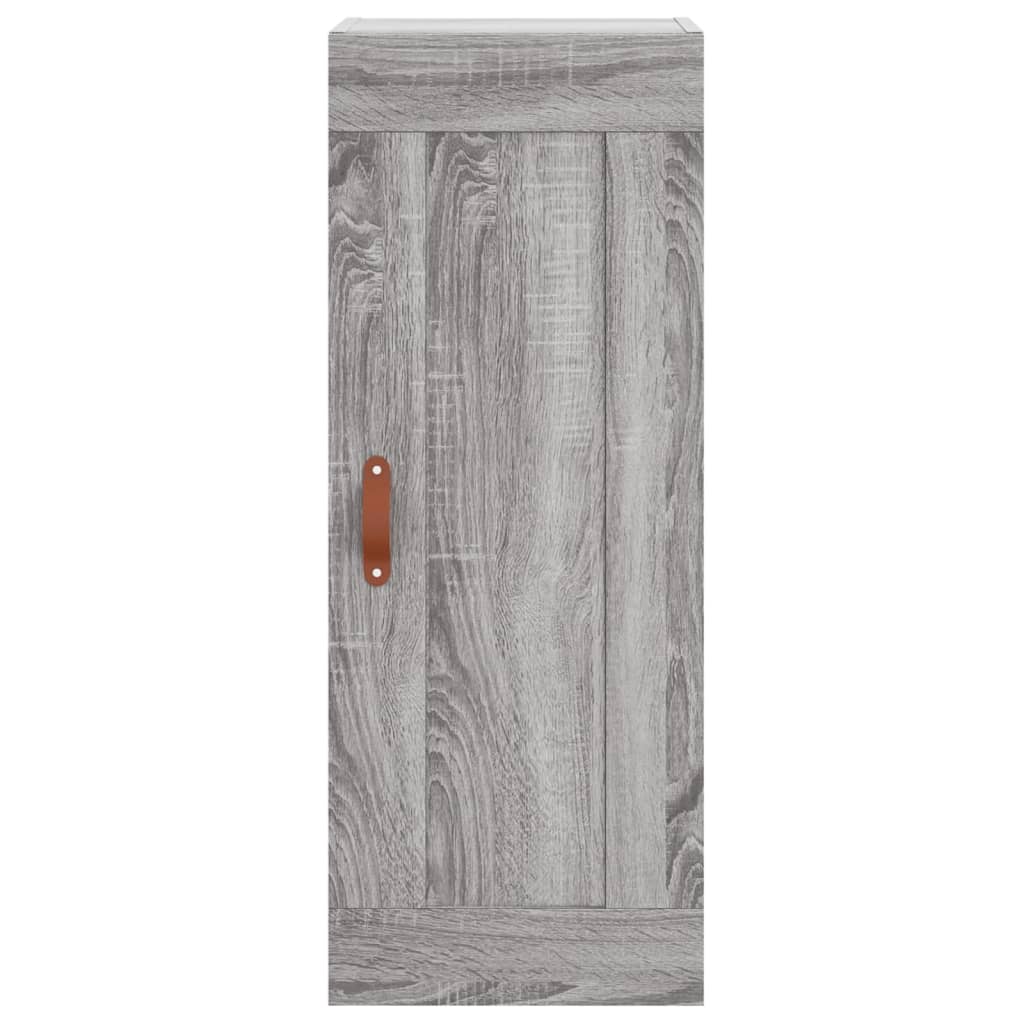 Μπουφές Sonoma Γκρι 34,5 x 34 x 180 εκ. από Επεξεργασμένο Ξύλο