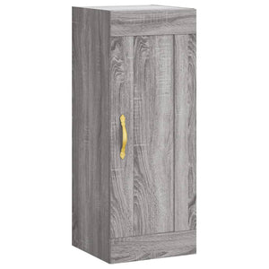 Μπουφές Sonoma Γκρι 34,5 x 34 x 180 εκ. από Επεξεργασμένο Ξύλο