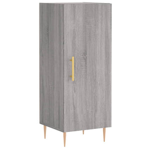 Μπουφές Sonoma Γκρι 34,5 x 34 x 180 εκ. από Επεξεργασμένο Ξύλο