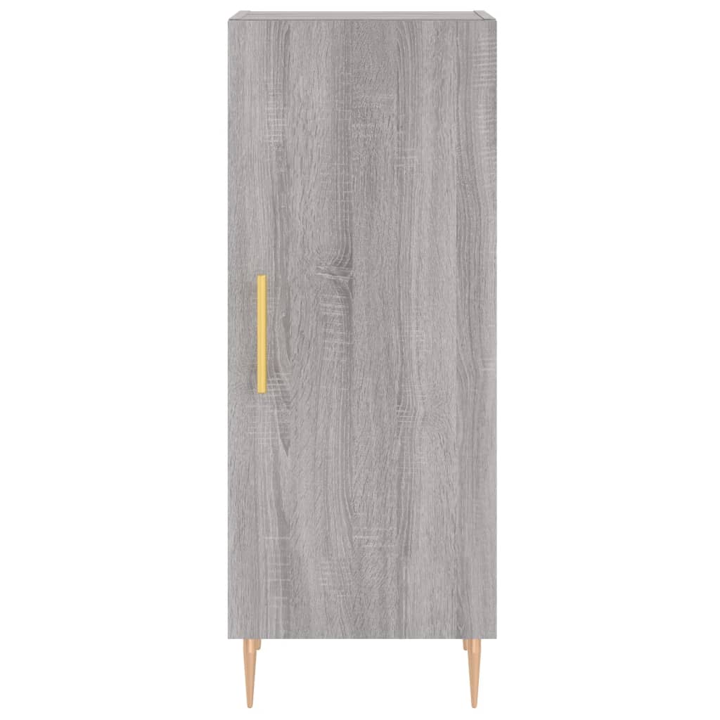 Μπουφές Sonoma Γκρι 34,5 x 34 x 180 εκ. από Επεξεργασμένο Ξύλο