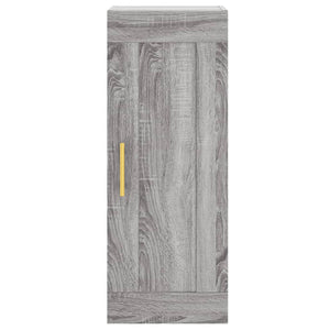 Μπουφές Sonoma Γκρι 34,5 x 34 x 180 εκ. από Επεξεργασμένο Ξύλο