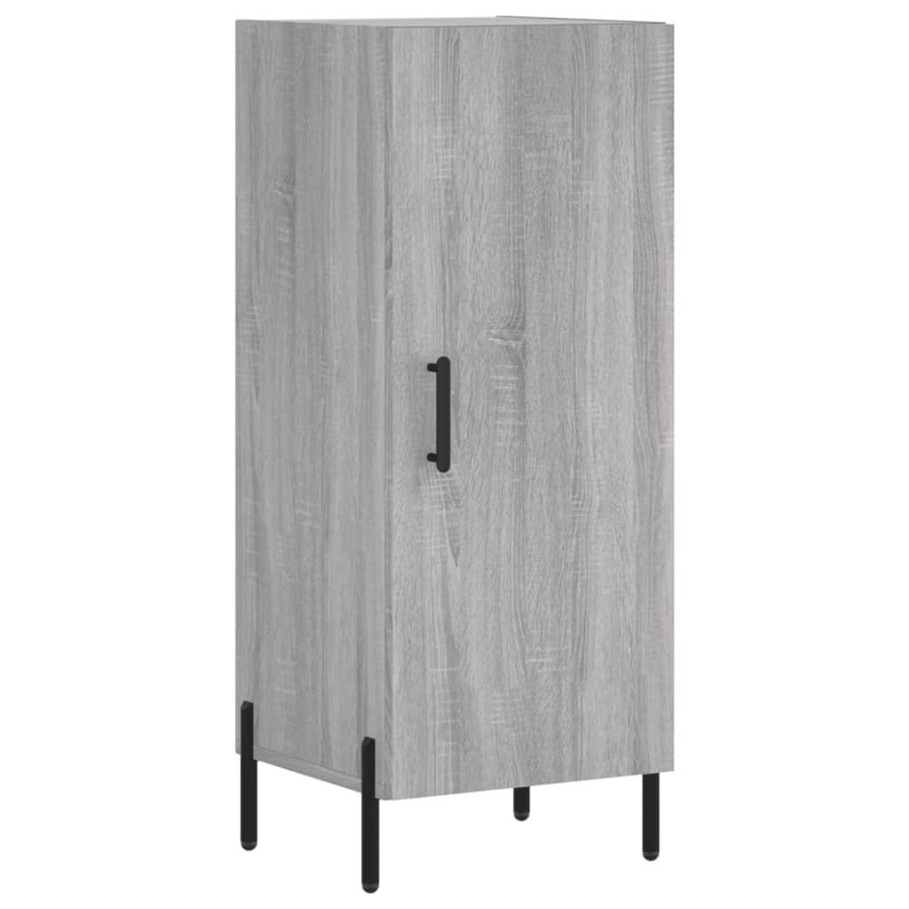 Μπουφές Sonoma Γκρι 34,5 x 34 x 180 εκ. από Επεξεργασμένο Ξύλο - Pakobazaar