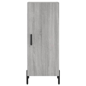 Μπουφές Sonoma Γκρι 34,5 x 34 x 180 εκ. από Επεξεργασμένο Ξύλο - Pakobazaar