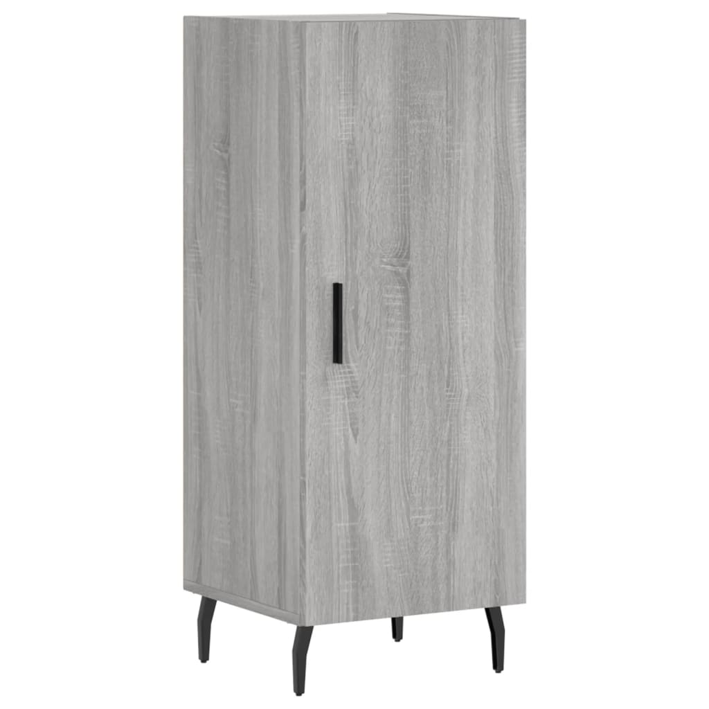 Μπουφές Sonoma Γκρι 34,5 x 34 x 180 εκ. από Επεξεργασμένο Ξύλο - Pakobazaar