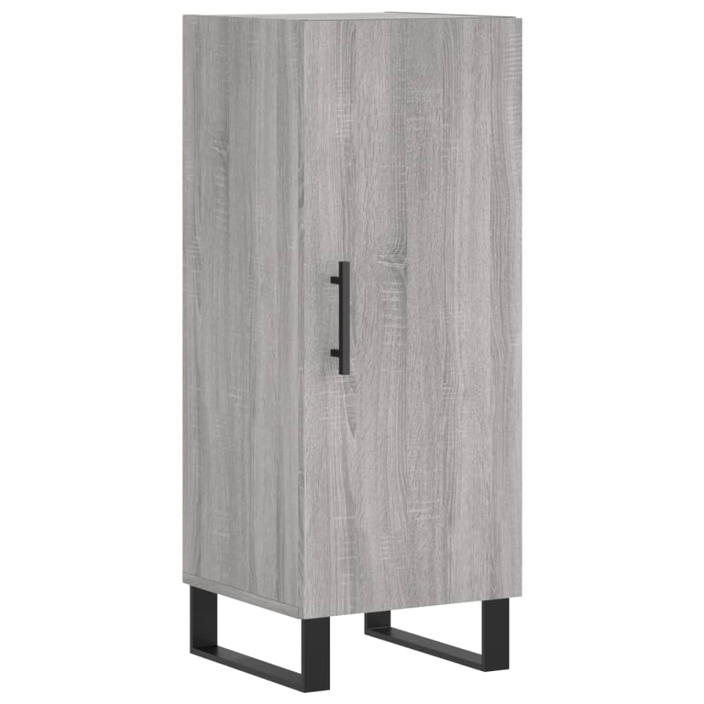 Μπουφές Sonoma Γκρι 34,5 x 34 x 180 εκ. από Επεξεργασμένο Ξύλο