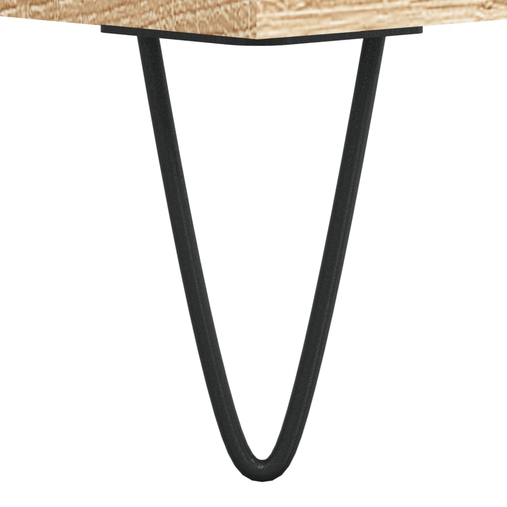 Μπουφές Sonoma δρυς 34,5 x 34 x 180 εκ. από Επεξεργασμένο Ξύλο