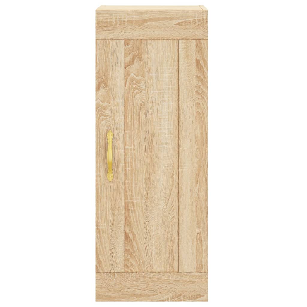 Μπουφές Sonoma δρυς 34,5 x 34 x 180 εκ. από Επεξεργασμένο Ξύλο