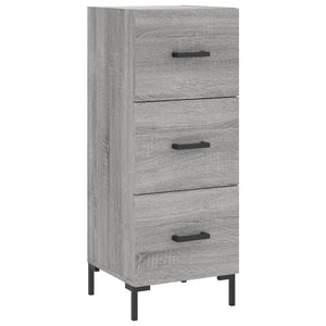 Μπουφές Sonoma Γκρι 34,5 x 34 x 180 εκ. από Επεξεργασμένο Ξύλο - Pakobazaar