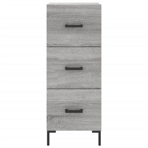 Μπουφές Sonoma Γκρι 34,5 x 34 x 180 εκ. από Επεξεργασμένο Ξύλο - Pakobazaar