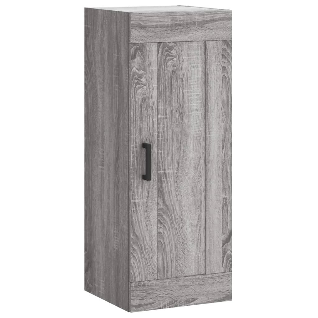 Μπουφές Sonoma Γκρι 34,5 x 34 x 180 εκ. από Επεξεργασμένο Ξύλο - Pakobazaar