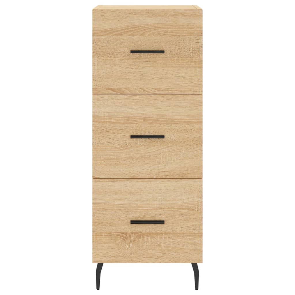 Μπουφές Sonoma δρυς 34,5 x 34 x 180 εκ. από Επεξεργασμένο Ξύλο