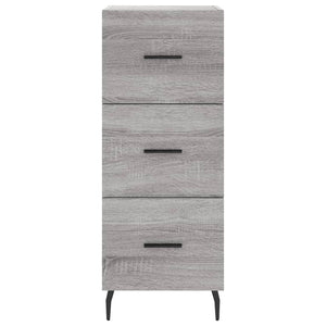 Μπουφές Sonoma Γκρι 34,5 x 34 x 180 εκ. από Επεξεργασμένο Ξύλο - Pakobazaar