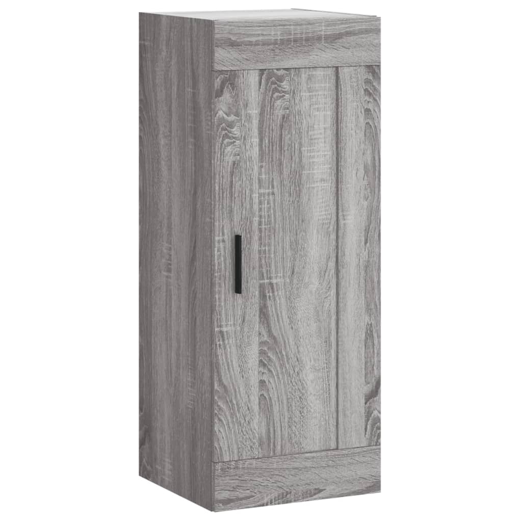 Μπουφές Sonoma Γκρι 34,5 x 34 x 180 εκ. από Επεξεργασμένο Ξύλο - Pakobazaar