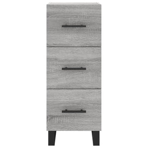 Μπουφές Sonoma Γκρι 34,5 x 34 x 180 εκ. από Επεξεργασμένο Ξύλο