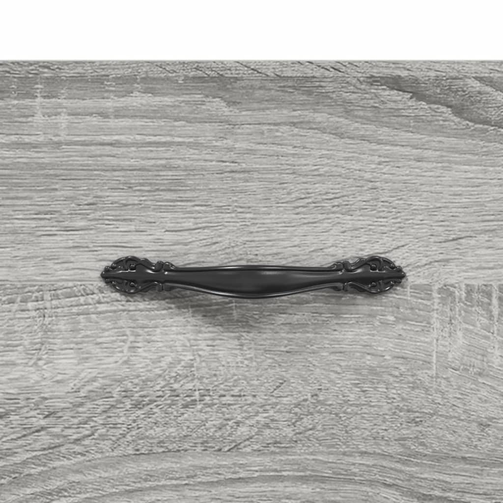 Μπουφές Sonoma Γκρι 34,5 x 34 x 180 εκ. από Επεξεργασμένο Ξύλο