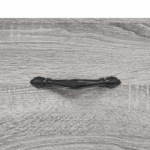 Μπουφές Sonoma Γκρι 34,5 x 34 x 180 εκ. από Επεξεργασμένο Ξύλο