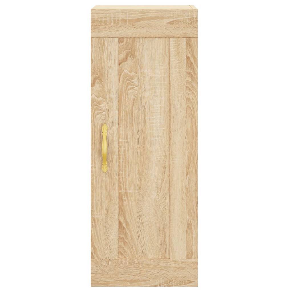Μπουφές Sonoma δρυς 34,5 x 34 x 180 εκ. από Επεξεργασμένο Ξύλο