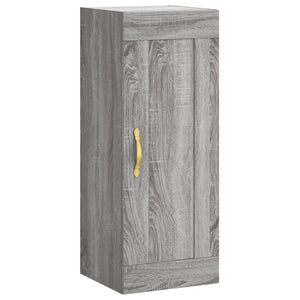Μπουφές Sonoma Γκρι 34,5 x 34 x 180 εκ. από Επεξεργασμένο Ξύλο - Pakobazaar