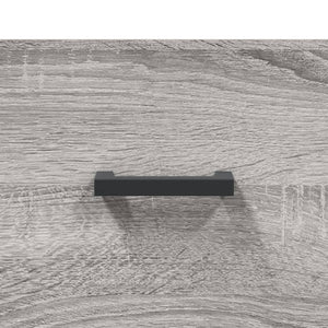 Μπουφές Sonoma Γκρι 34,5 x 34 x 180 εκ. από Επεξεργασμένο Ξύλο