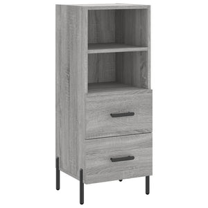 Μπουφές Sonoma Γκρι 34,5 x 34 x 180 εκ. από Επεξεργασμένο Ξύλο