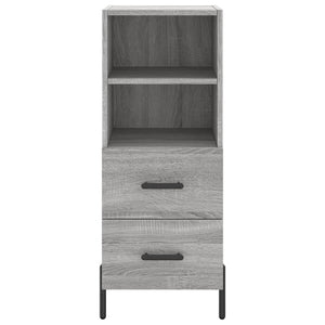 Μπουφές Sonoma Γκρι 34,5 x 34 x 180 εκ. από Επεξεργασμένο Ξύλο