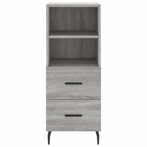 Μπουφές Sonoma Γκρι 34,5 x 34 x 180 εκ. από Επεξεργασμένο Ξύλο