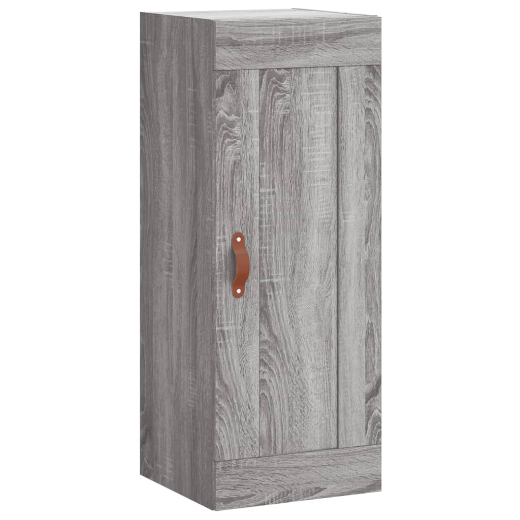 Μπουφές Sonoma Γκρι 34,5 x 34 x 180 εκ. από Επεξεργασμένο Ξύλο