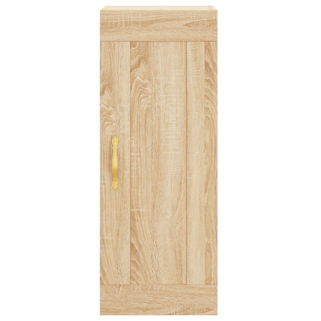 Μπουφές Sonoma δρυς 34,5 x 34 x 180 εκ. από Επεξεργασμένο Ξύλο