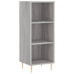 Μπουφές Sonoma Γκρι 34,5 x 34 x 180 εκ. από Επεξεργασμένο Ξύλο - Pakobazaar