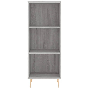 Μπουφές Sonoma Γκρι 34,5 x 34 x 180 εκ. από Επεξεργασμένο Ξύλο - Pakobazaar