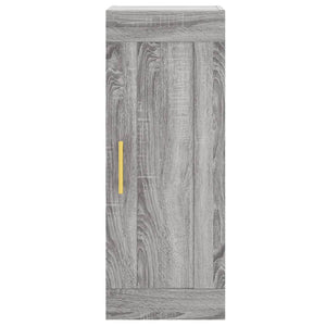 Μπουφές Sonoma Γκρι 34,5 x 34 x 180 εκ. από Επεξεργασμένο Ξύλο - Pakobazaar