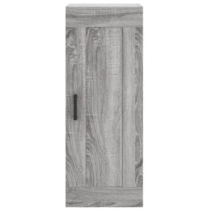 Μπουφές Sonoma Γκρι 34,5 x 34 x 180 εκ. από Επεξεργασμένο Ξύλο - Pakobazaar