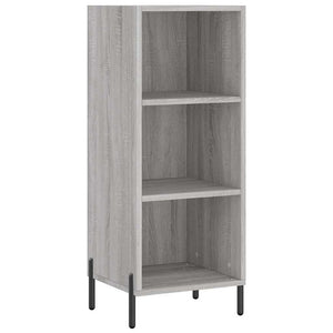 Μπουφές Sonoma Γκρι 34,5 x 34 x 180 εκ. από Επεξεργασμένο Ξύλο - Pakobazaar