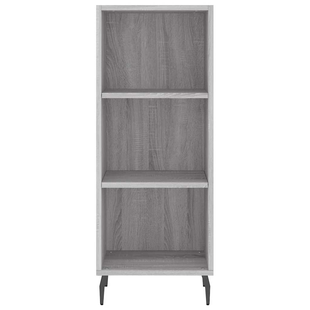 Μπουφές Sonoma Γκρι 34,5 x 34 x 180 εκ. από Επεξεργασμένο Ξύλο - Pakobazaar