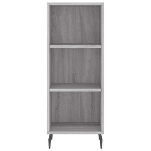 Μπουφές Sonoma Γκρι 34,5 x 34 x 180 εκ. από Επεξεργασμένο Ξύλο - Pakobazaar