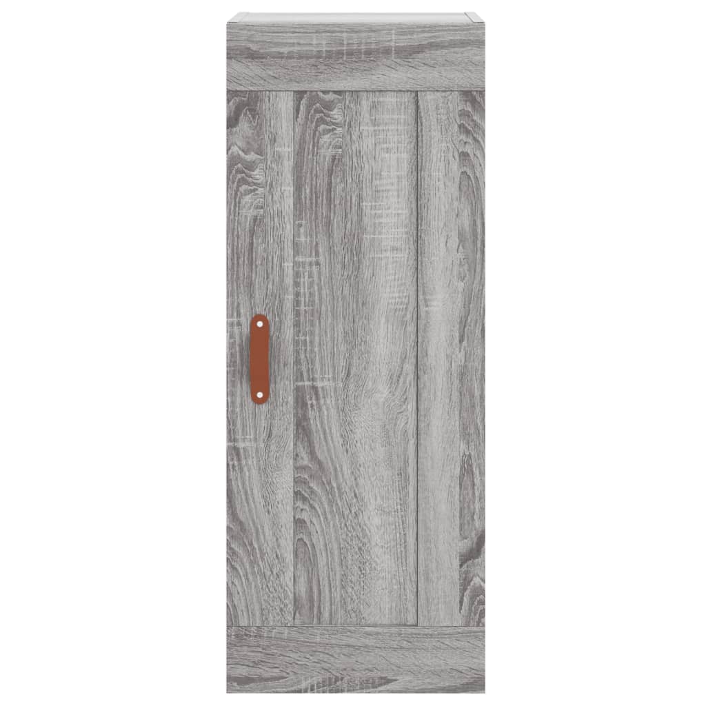 Μπουφές Sonoma Γκρι 34,5 x 34 x 180 εκ. από Επεξεργασμένο Ξύλο
