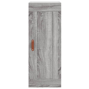 Μπουφές Sonoma Γκρι 34,5 x 34 x 180 εκ. από Επεξεργασμένο Ξύλο